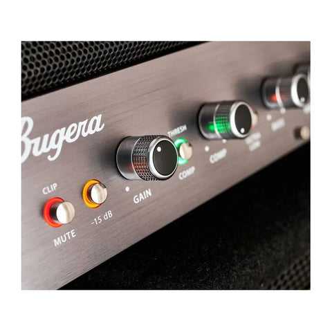 Amplificador Bugera Ultrabass Bxd15a Mosfet Preamp Para Bajo De 1000w Color Negro