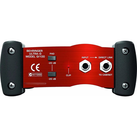 Caja Directa Profesional P/ Guitarrista,  Behringer Gi100