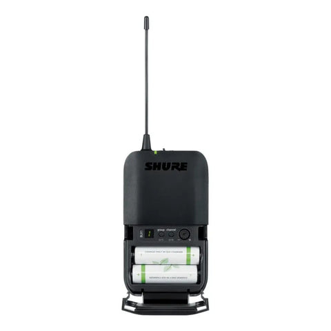 Sistema Inalambrico Micrófono P/instrumento Shure Blx14/b98 Negro