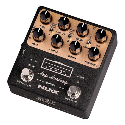 Pedal De Efecto Nux Verdugo Amp Academy Ngs-6  Negro