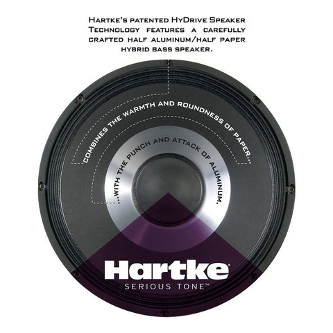 Combo Para Bajo 150w 15 Pulgadas, Hartke Hd150 Negro