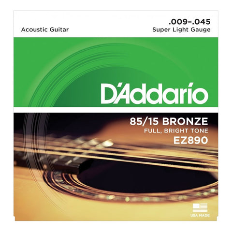 Juego De Cuerdas Para Guitarra Acústica Daddario Ez890-e