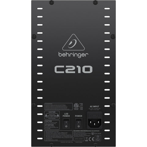 Bafle Activo De Columna Modular Portatil Behringer C210 Negro