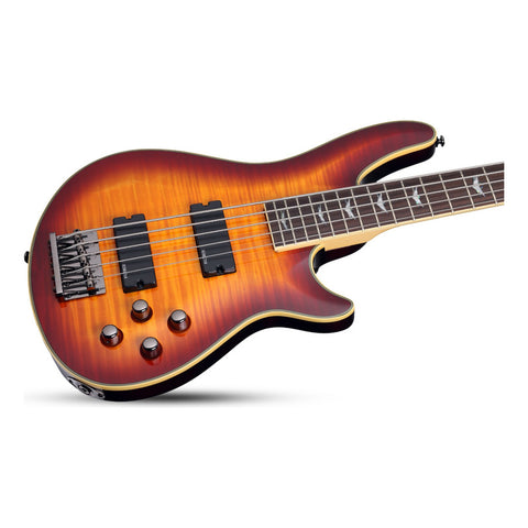 Bajo Eléctrico 5 Cuerdas Schecter Omen Extreme-5 Vsm Diestro Vintage Sunburst