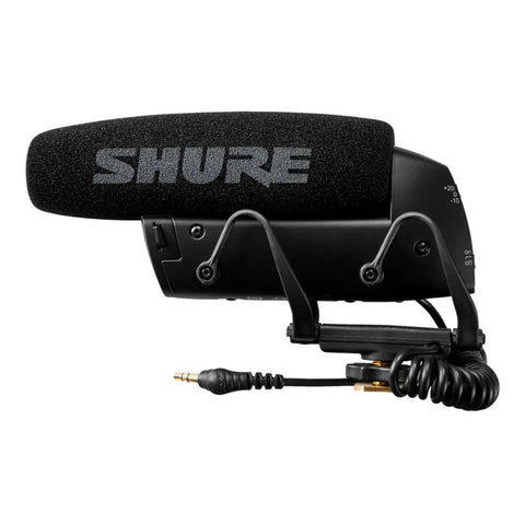 Micrófono Condensador Para Montar Sobre La Cámara Shure Vp83 Negro