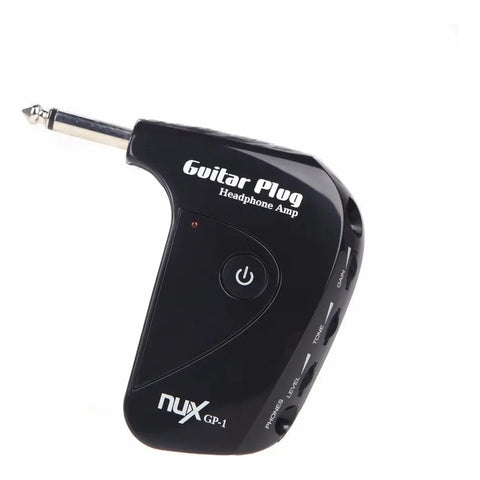 Amplificador Para Guitarra Nux Gp-1 Transistor 3w Negro Jack