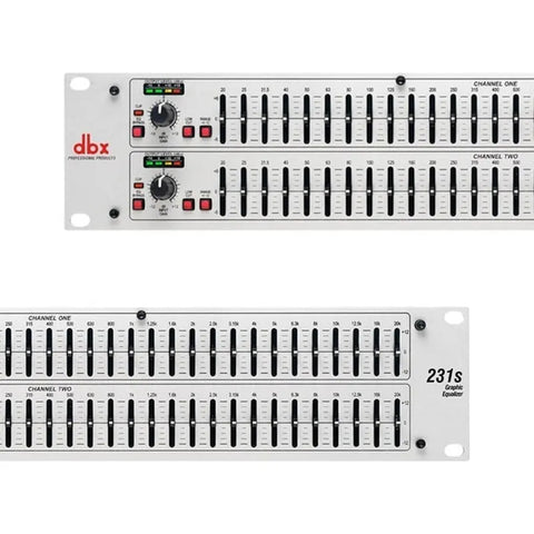Ecualizador Dbx 231/s Gráfico