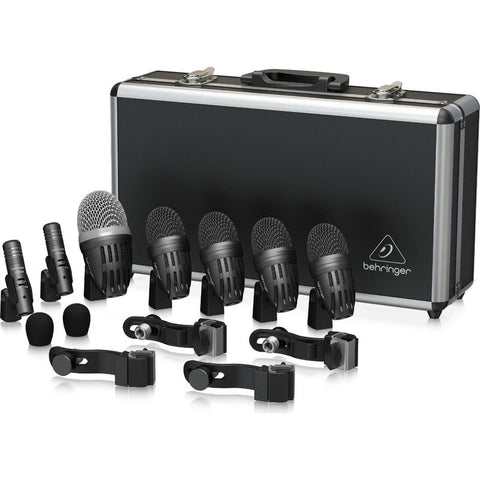 Behringer Bc1500 Set De Micrófonos Batería 7 Piezas Estuche Color Negro