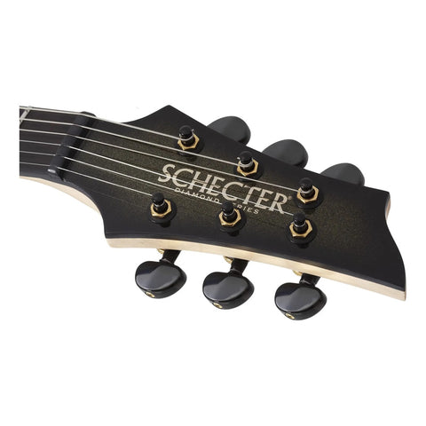 Schecter C-1 50th Anniversary  Guitarra Eléctrica Gold Burs Diestro Natural