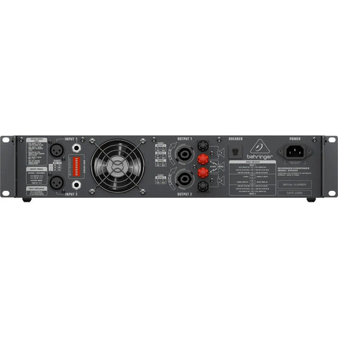 Amplificador De Potencia De 1000w Mono, Behringer Ep2000 Negro 0 W
