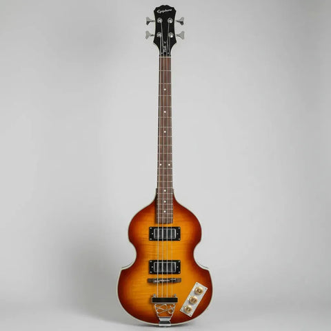 Bajo Electrico EpiPhone Viola Bass Color Sunburst Diestro 4