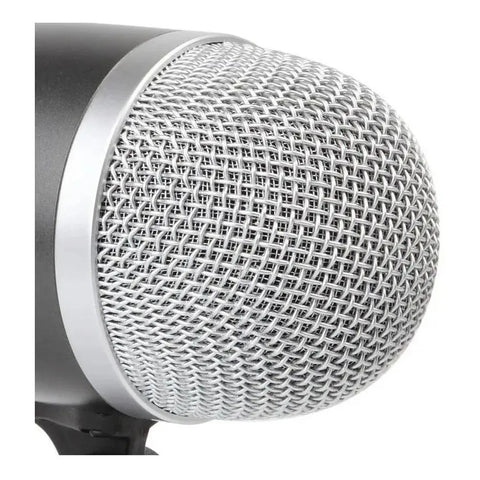 Proel Dm12 Micrófono Dinámico Para Bombo Bajo Tuba Bass Drum Mic Gris