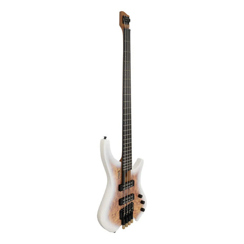 Bajo Eléctrico Headless 4 Cuerdas Mars White Burts Diestro White Burts