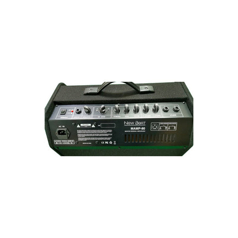 Combo Monitor Para Batería Eléctrica New Beat Mamp-08 Negro