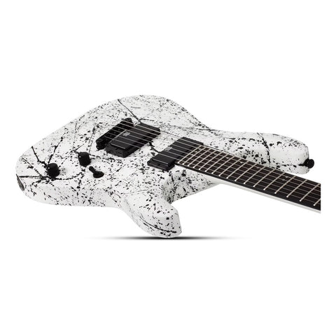 Guitarra Eléctrica Schecter C-1 Ink Bomb Diestro Blanco Ébano