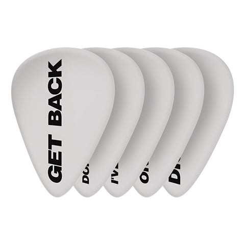 Paquete Con 10 Púas The Beatles .70mm Planet Waves 1cwh410b8 Blanco