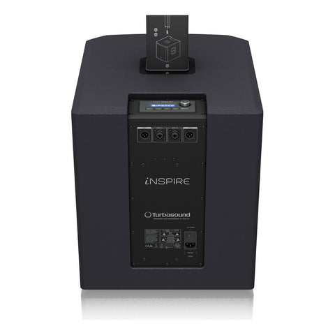 Bafle De Torre Con Bluetooth Turbosound Inspire Ip1000 V2 Negro