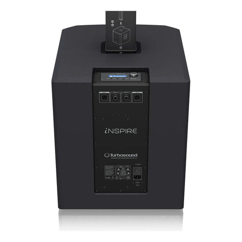 Bafle De Torre Con Bluetooth Turbosound Inspire Ip1000 V2 Negro