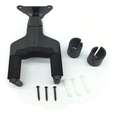 Hercules Gsp39wb Plus Soporte Stand Atril Guitarra Pared Color Negro