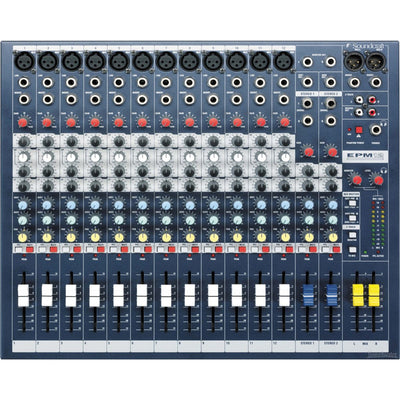 Mezcladora Mixer Compacta 12 Canales, Soundcraft Epm 12