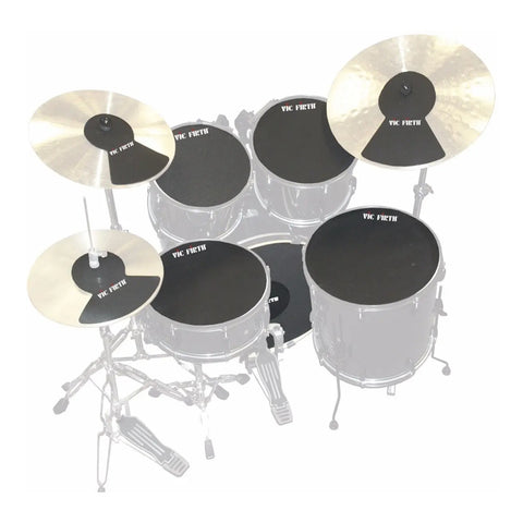 Paquete De Silenciadores Para Bateria Vic Firth Mutepp3