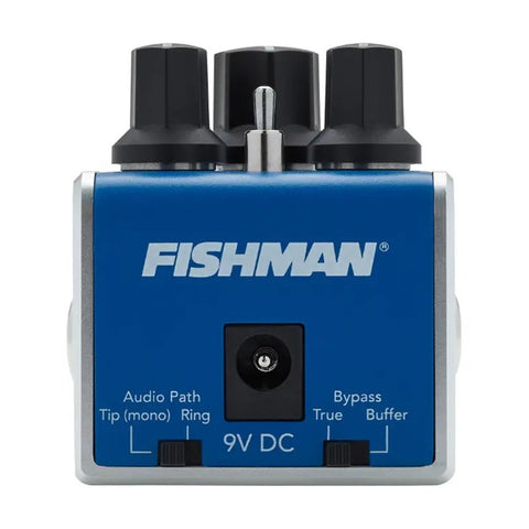 Pedal De Efecto Coro Analógico Fishman Pro-afx-ch2 Para Guitarra Acústica Azul