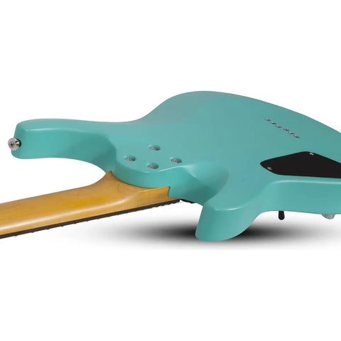 Guitarra Electrica Schecter C-6 Deluxe Satin Aqua Saq Diestro Satin Aqua Palo De Rosa