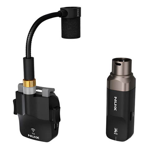 Sistema Inalambrico Para Saxofón Metales Nux B-6 Negro