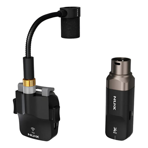 Sistema Inalambrico Para Saxofón Metales Nux B-6 Negro