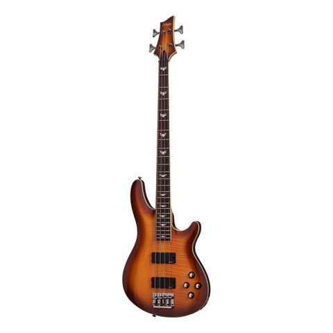 Bajo Eléctrico Schecter Omen Extreme-4 4 Cuerdas Caoba Activo Vintage Sunburst Diestro Barnizado