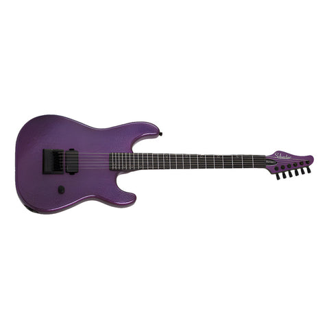 Guitarra Schecter Daniel Haniß Danskimo-6 Purple Sparkle Diestro Violeta Ébano