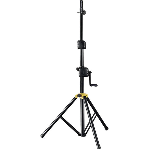 Hercules Ss710b Plus  Tripié Bocina Gear Up Con Nivelador Negro