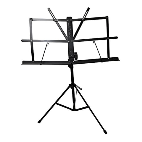 Atril Partituras Proel Rsm300 Plegable Ajustable Acero Negro C/funda