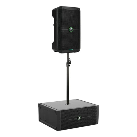 Subwoofer Dual 8  Portátil Con Batería Mackie Thumpsub Go Negro