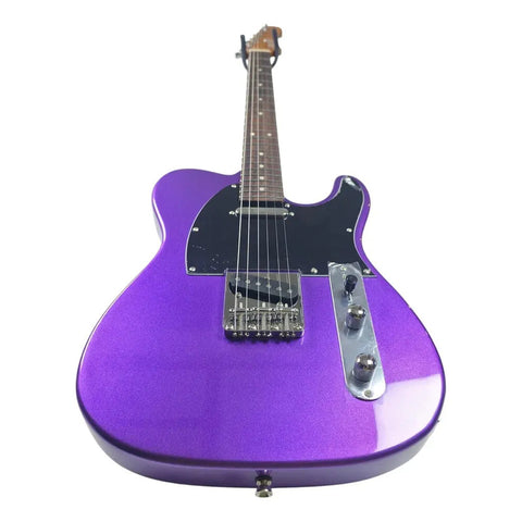 Guitarra Electrica Jet Guitars Jt300 Plm R Telecaster Diestro Violeta Palo De Rosa