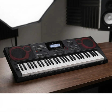 Casio Ct-x5000 C/eli Teclado Portátil Con Eliminador Color Negro