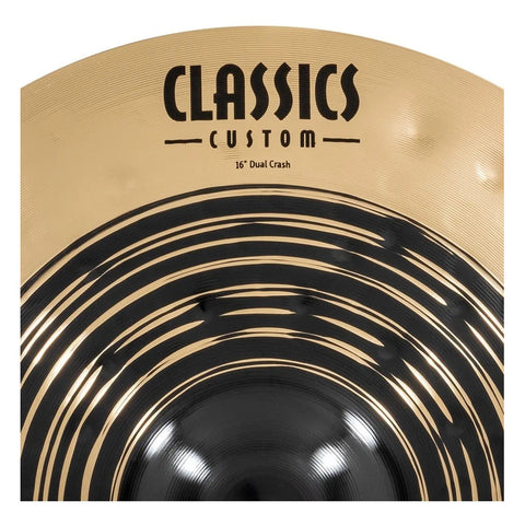 Platillo Crash Dual De 16 Pulgadas Meinl Cc16duc