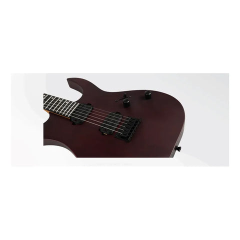 Guitarra Eléctrica 6 Cuerdas Spira Guitars S-400 Satin Wine Diestro Rojo
