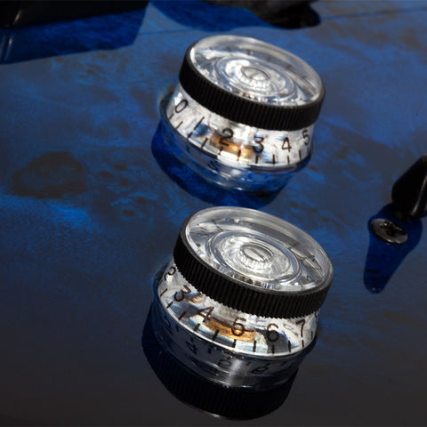 Guitarra Schecter Omen Elite-7 See- Thru Blue Burst Diestro See-thru Blue Burst Palo De Rosa