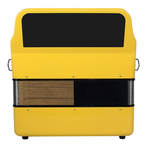 Acordeón Amarillo 31 Botones Tono De Sol Moretti Milan Gcf