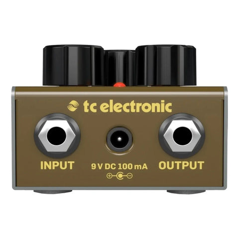 Pedal De Distorsión/fuzz P/guitarra Tc Electronic Honey Pot Verde Oscuro
