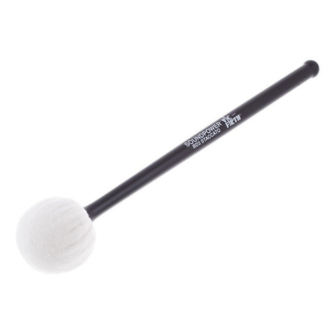 Baquetón P/bombo Y Gong Sonido Fuerte Vic Firth Bd3 Staccato Madera