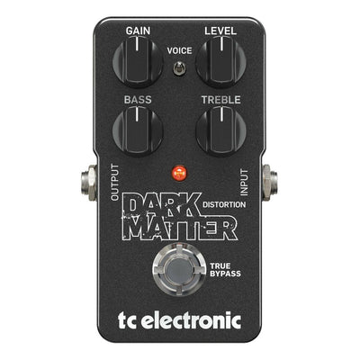 Pedal De Efecto Tc Electronic Dark Matter Distortion Negro