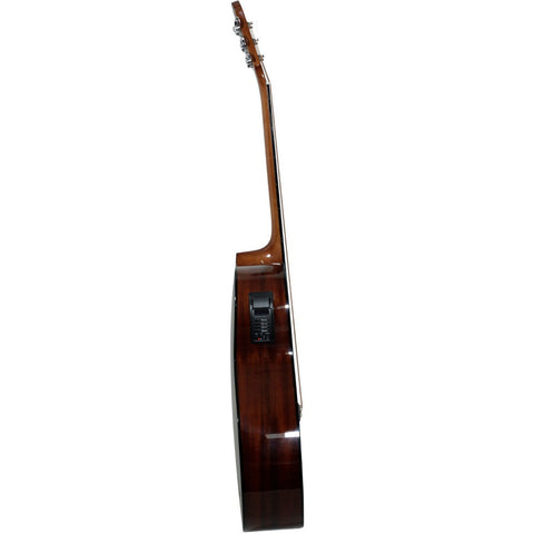 Guitarra Electroacústica Jumbo La Sevillana Ju-340ceq Tsb Sombreado