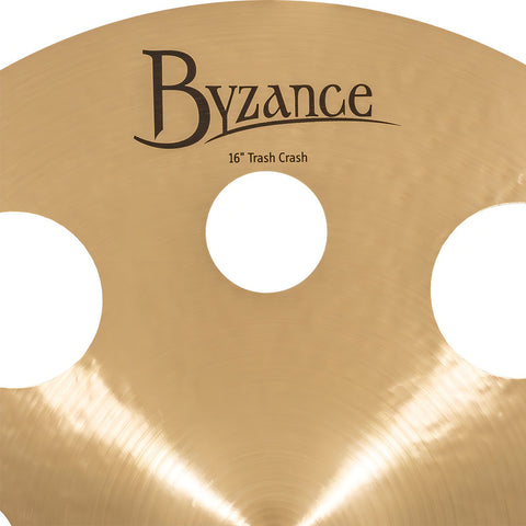 Platillo Trash Crash Meinl B16ttrc Byzance 16 Pulgadas Dorado