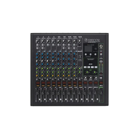 Consola Analógica Mackie Onyx 12 Canales Multitrack Usb Con Phantom