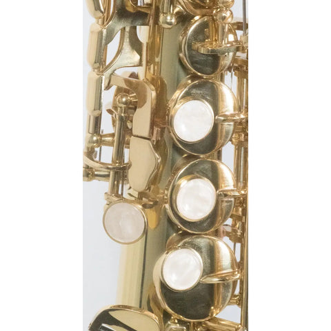Saxofon Soprano Tonalidad Bb Llave De F# Wesner Sss1000-g