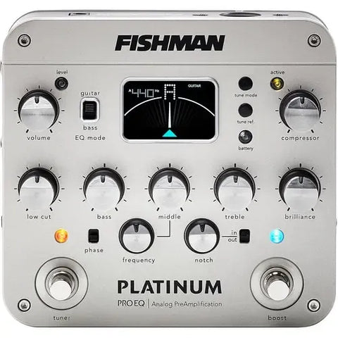 Pedal Platinum Preamplificador Analógico Fishman Pro-plt-201
