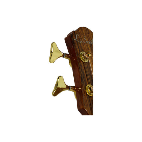 Bajo Electroacústico 4 Cuerdas La Sevillana B-1004ceq Ovangkol Natural Brillante