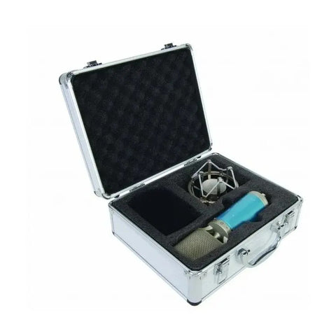 Microfono Vocal Condensador Unidireccional Eikon C14 Azul/gris